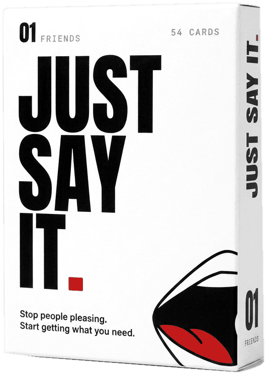 The Just Say It box